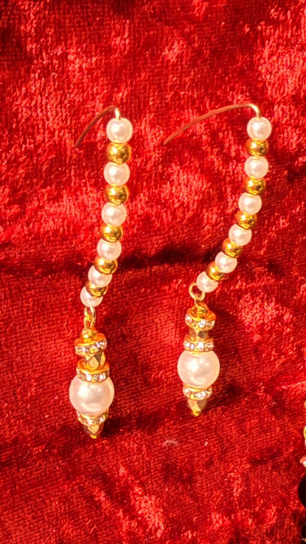 Handcrafted earrings and necklaces made with love and care.